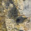 Weight of the World, Encaustic on Paper by Ruth Maude